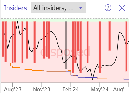 TSLA insider activity