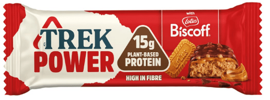 TREK Power Biscoff bar.