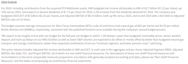 Kinder Morgan Investor Relations