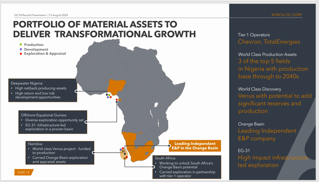 Africa Oil Business Summary