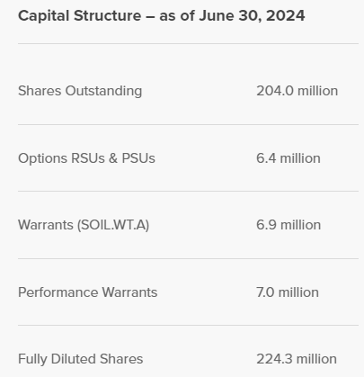 Capital structure