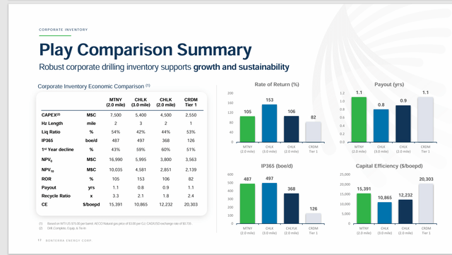 Bonterra Energy Summary Of Canadian Plays