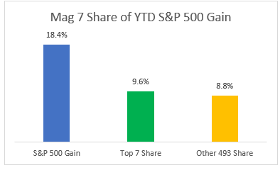 Mag 7 market share