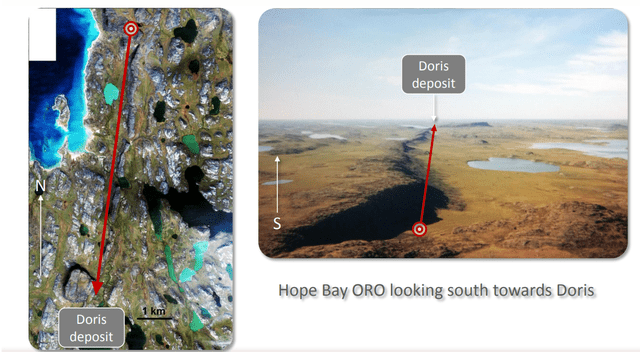 HB Oro Property & Doris Mine