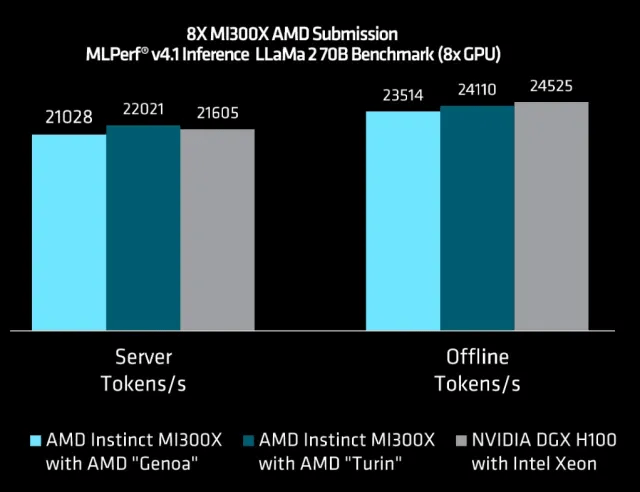 AMD vs NVIDIA chip