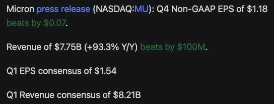 Micron Q4