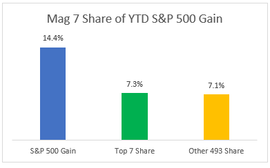 Mag 7 market share