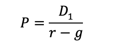 Gordon Growth Model