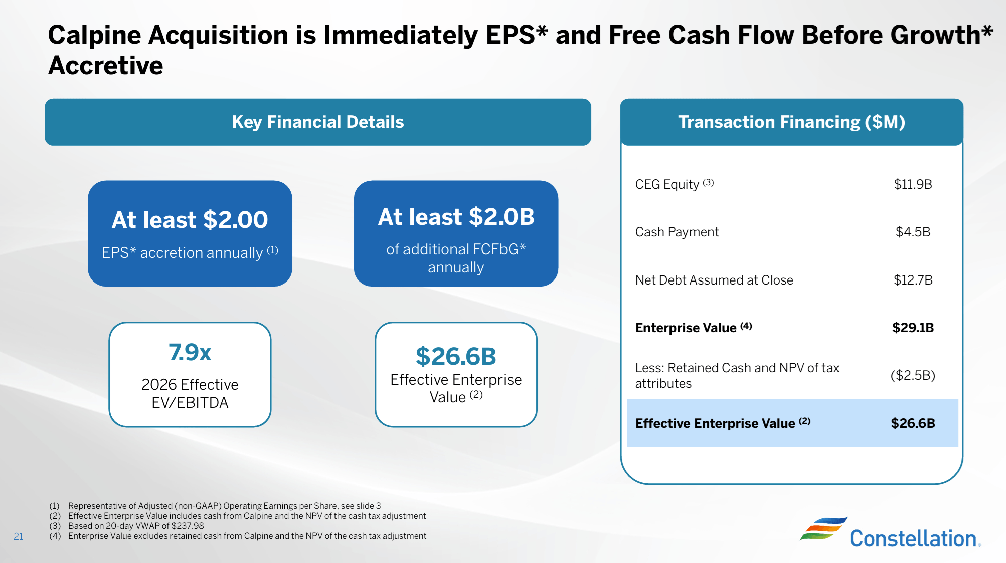 Constellation Energy Calpine Merger: Creating Nationwide Independent ...