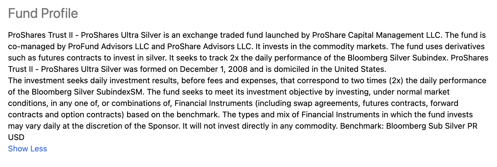 AGQ: An Update On A Leveraged Silver ETF | Seeking Alpha