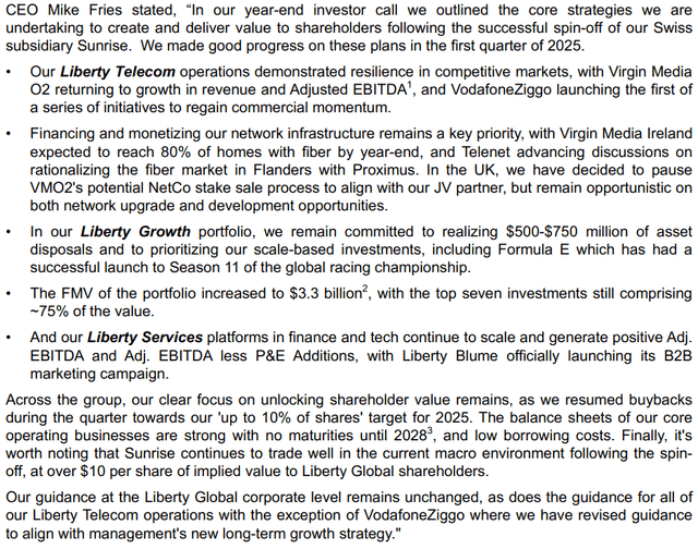 Liberty Global: Q1 Deep Dive, Still A Deep Value Play (NASDAQ:LBTYA) | Seeking Alpha