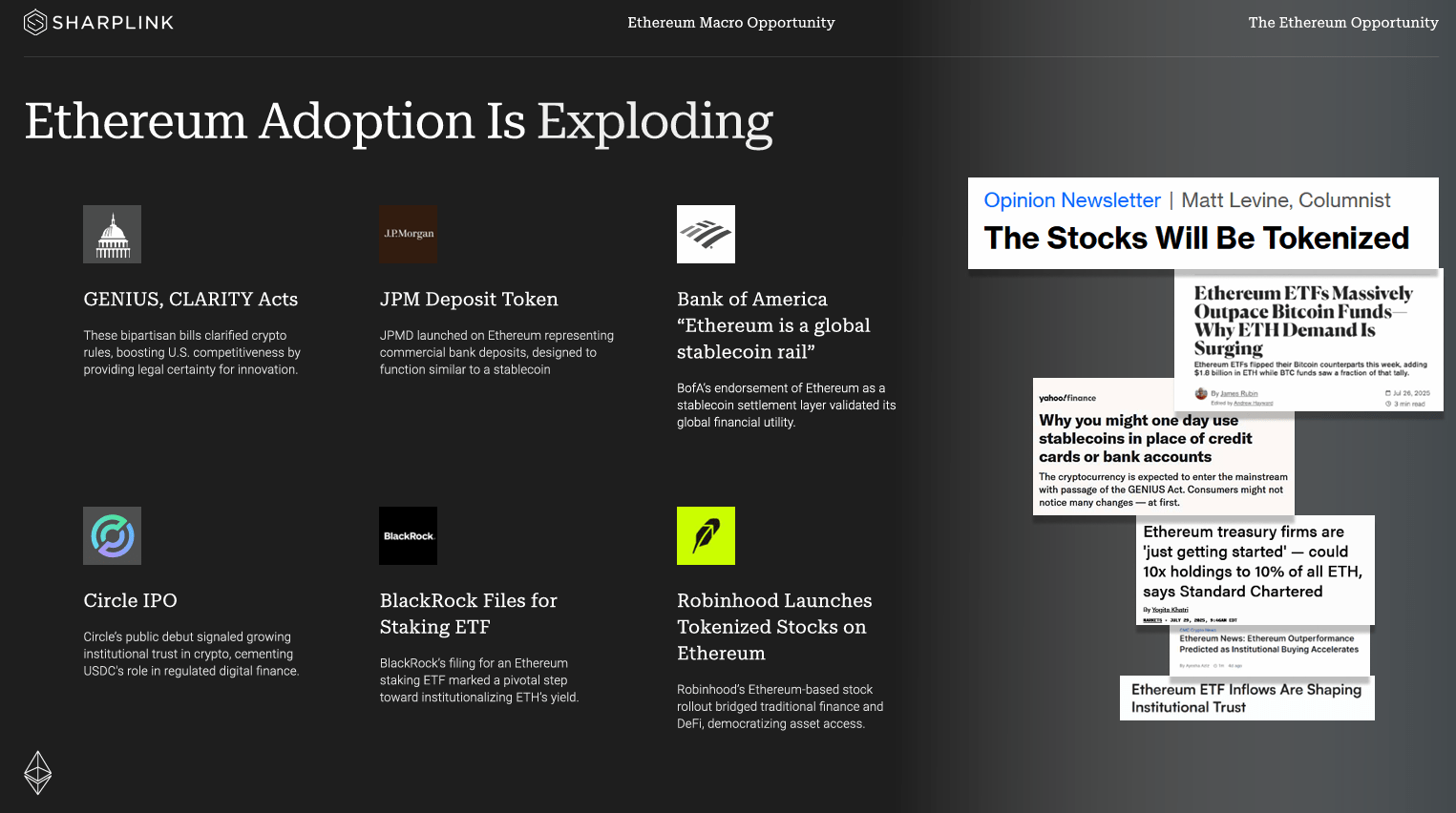 SharpLink Gaming Stock: Ethereum Powered Play Set To Soar, ETH Moves Higher  (NASDAQ:SBET) | Seeking Alpha