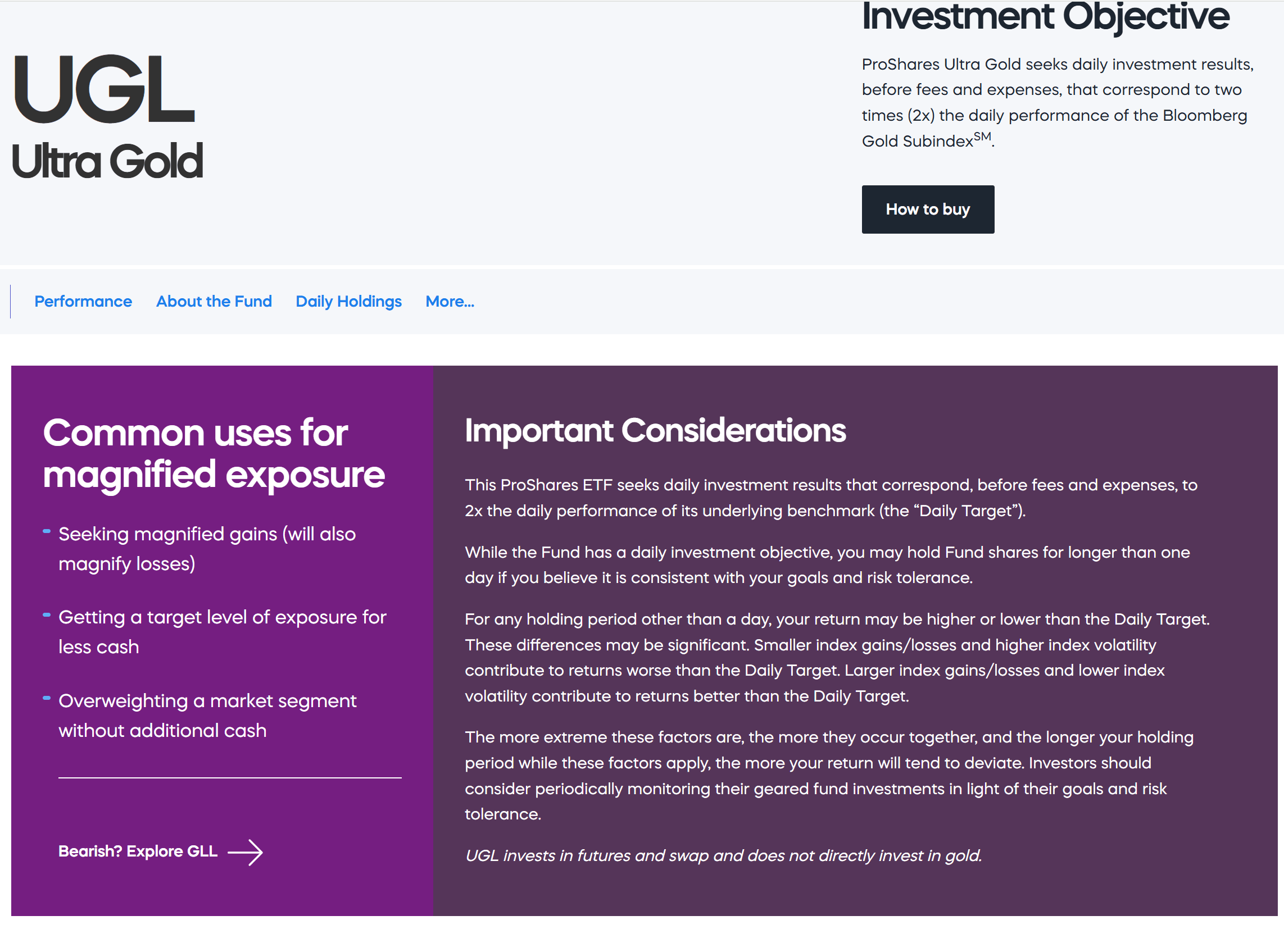 UGL: 2x Gold ETF Has Been Anything But Ugly, But Its Time To Hedge  (NYSEARCA:UGL) | Seeking Alpha