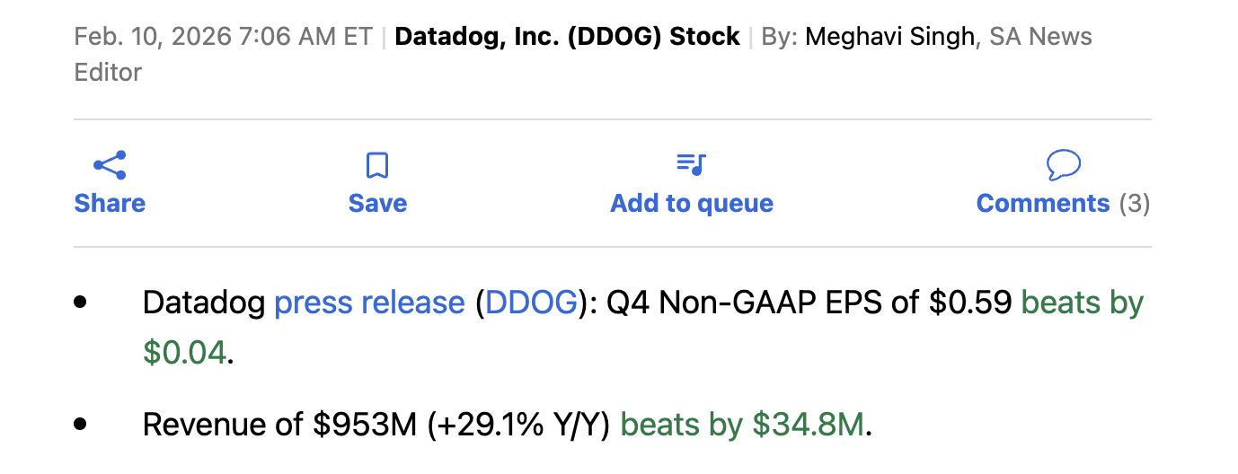 Datadog: AI Isn't The Main Problem (NASDAQ:DDOG) | Seeking Alpha