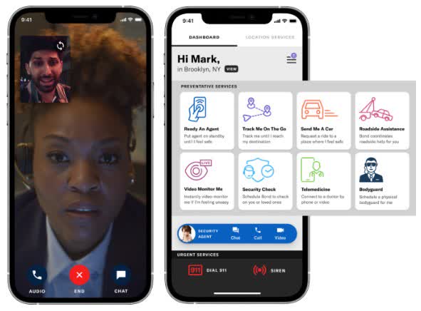 Bond Personal Security App