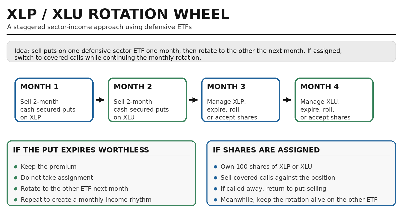 How To Create A Wheel Strategy With Sector ETFs To Generate Income (SPY ...