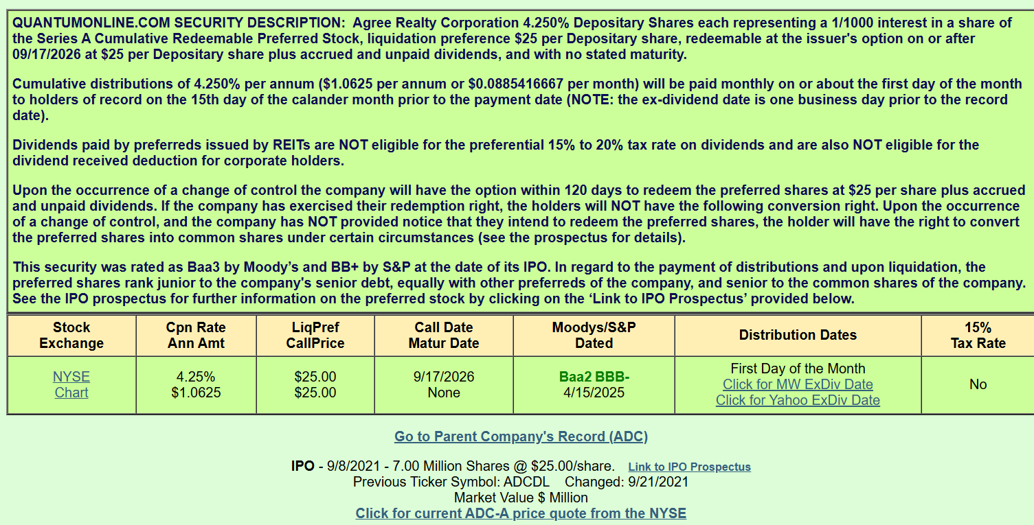 Agree Realty: Why I Rate Common And Preferred Shares A Hold | Seeking Alpha