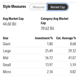 Market-cap breakup
