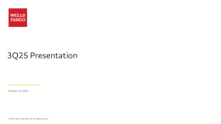 Wells Fargo & Company 2025 Q3 - Results - Earnings Call Presentation ...