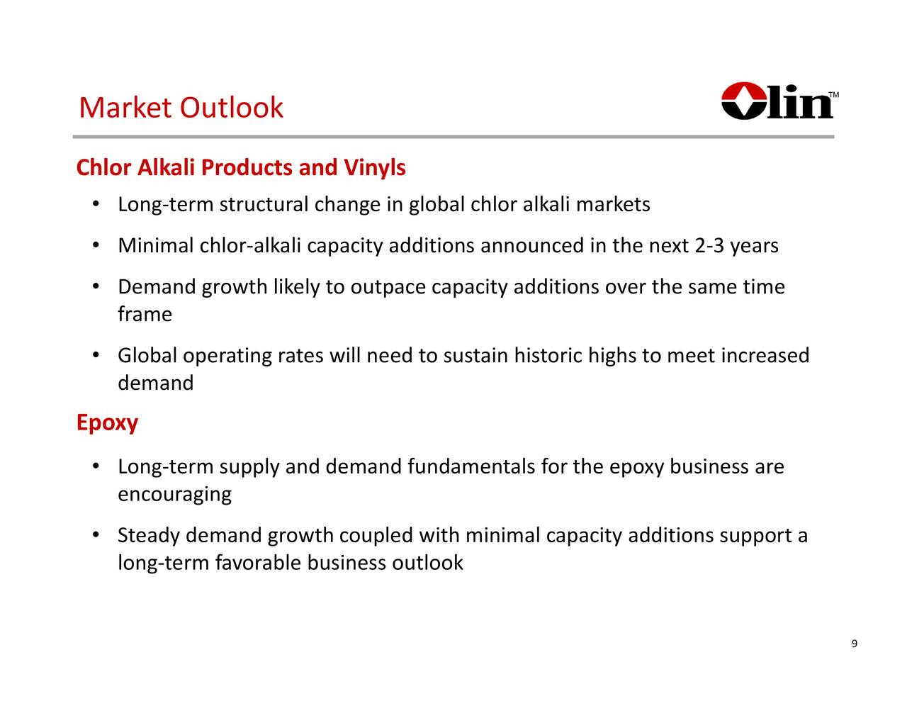 Olin Corporation 2018 Q4 Results Earnings Call Slides (NYSEOLN