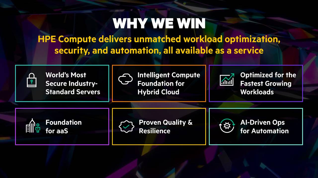 Hewlett Packard Enterprise Company (HPE) Investor Presentation