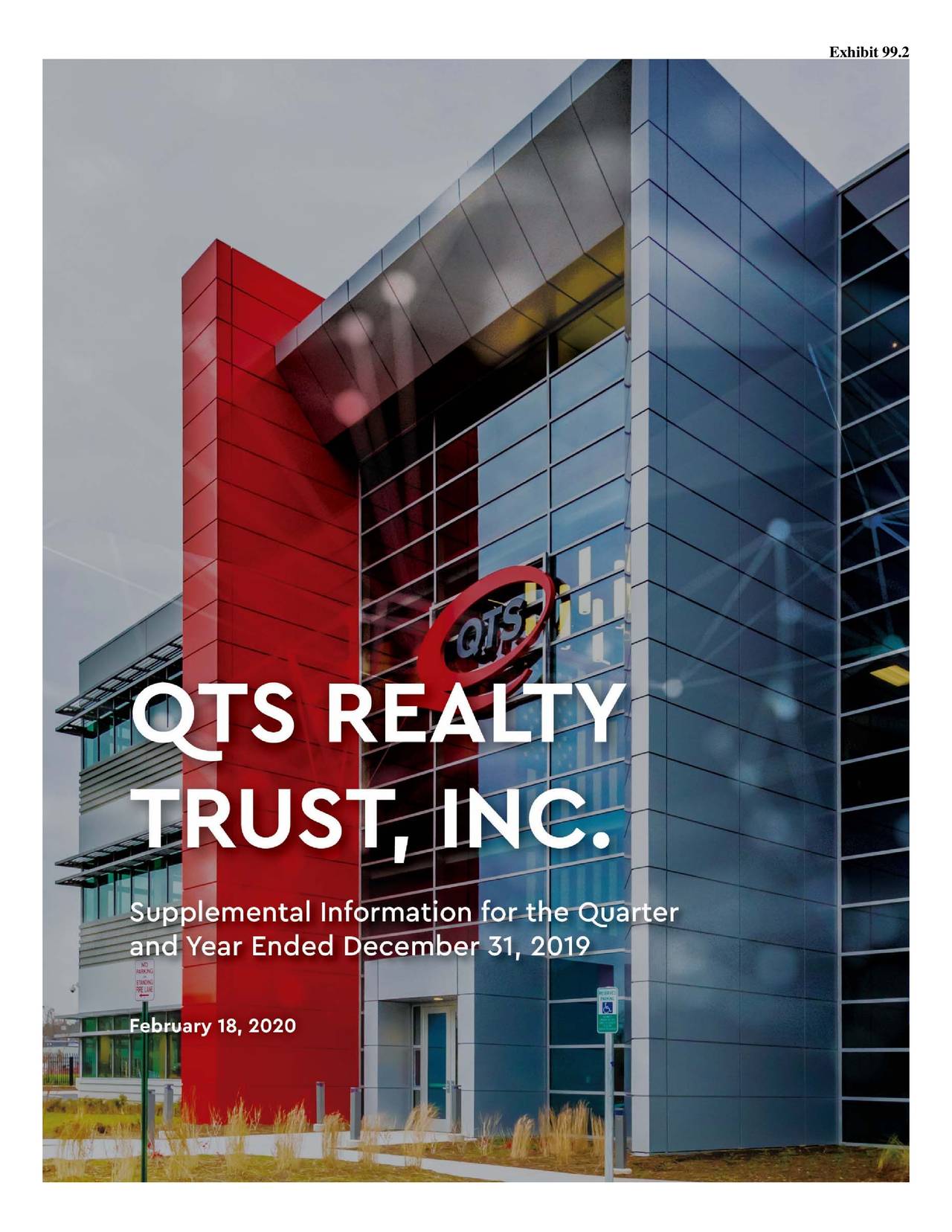 QTS Realty Trust, Inc. 2019 Q4 Results Earnings Call Presentation