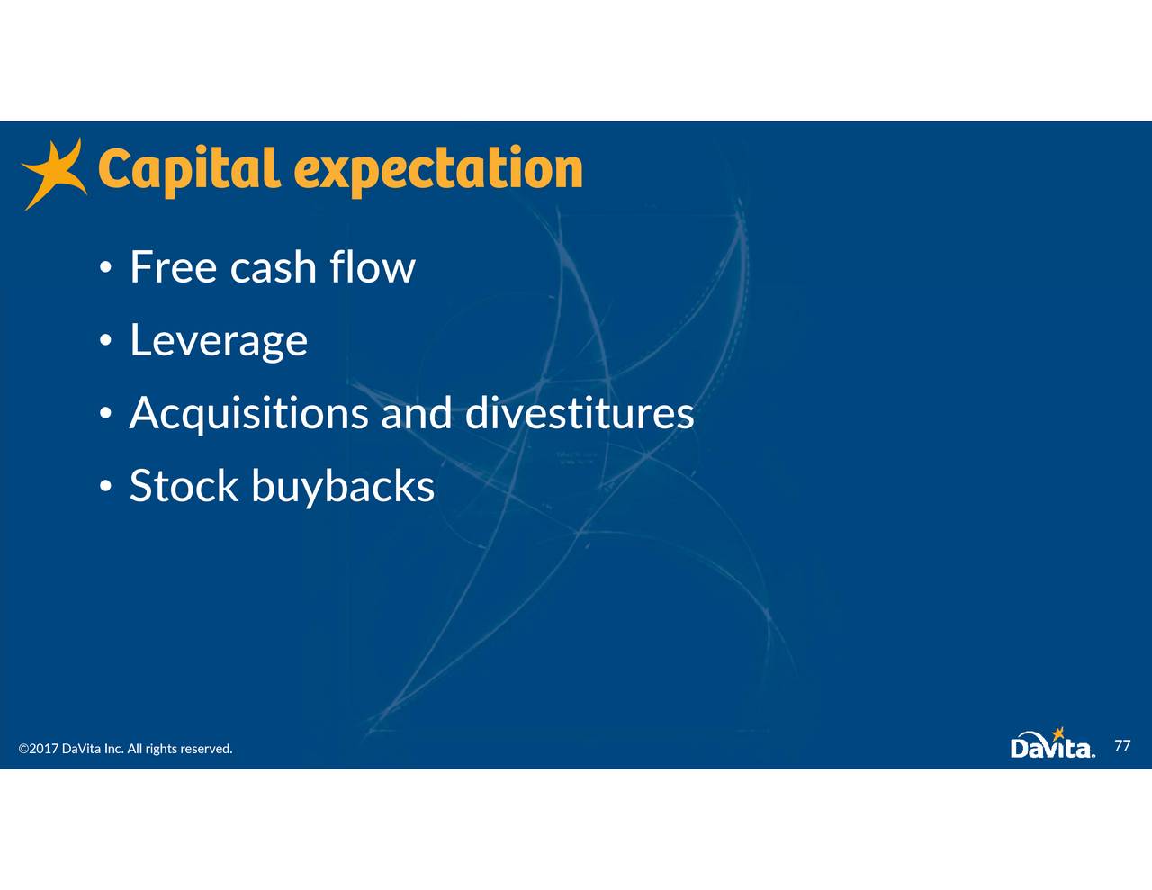 DaVita (DVA) Investor Presentation - Slideshow (NYSE:DVA) | Seeking Alpha