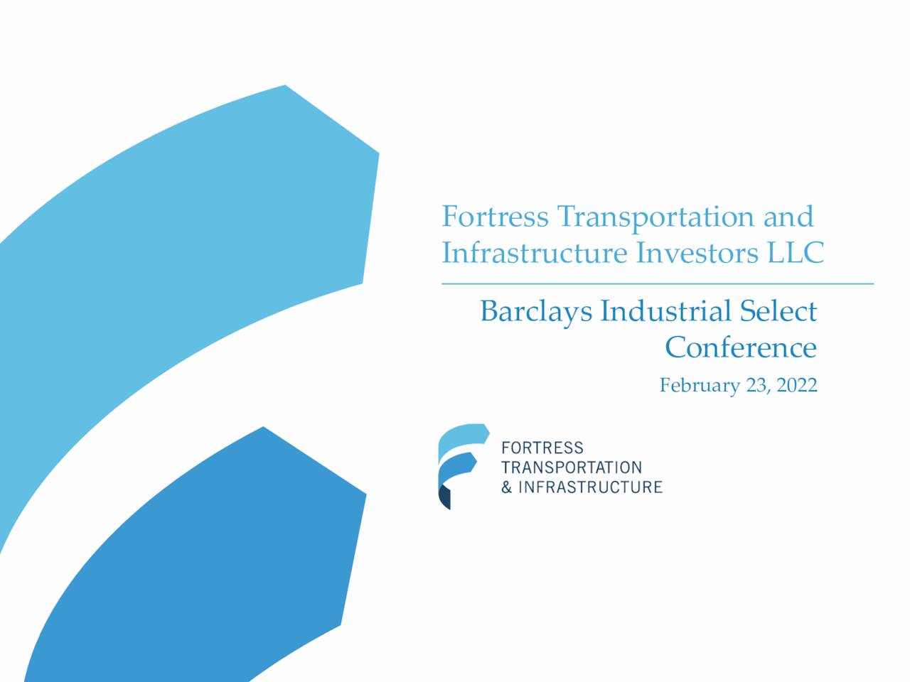 Fortress Transportation and Infrastructure Investors LLC (FTAI