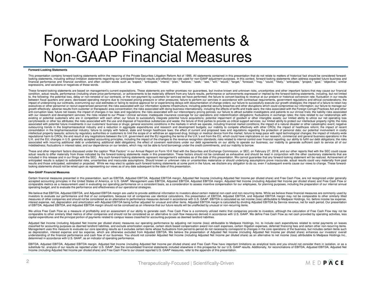 Medpace Holdings 2018 Q3 - Results - Earnings Call Slides (NASDAQ:MEDP ...