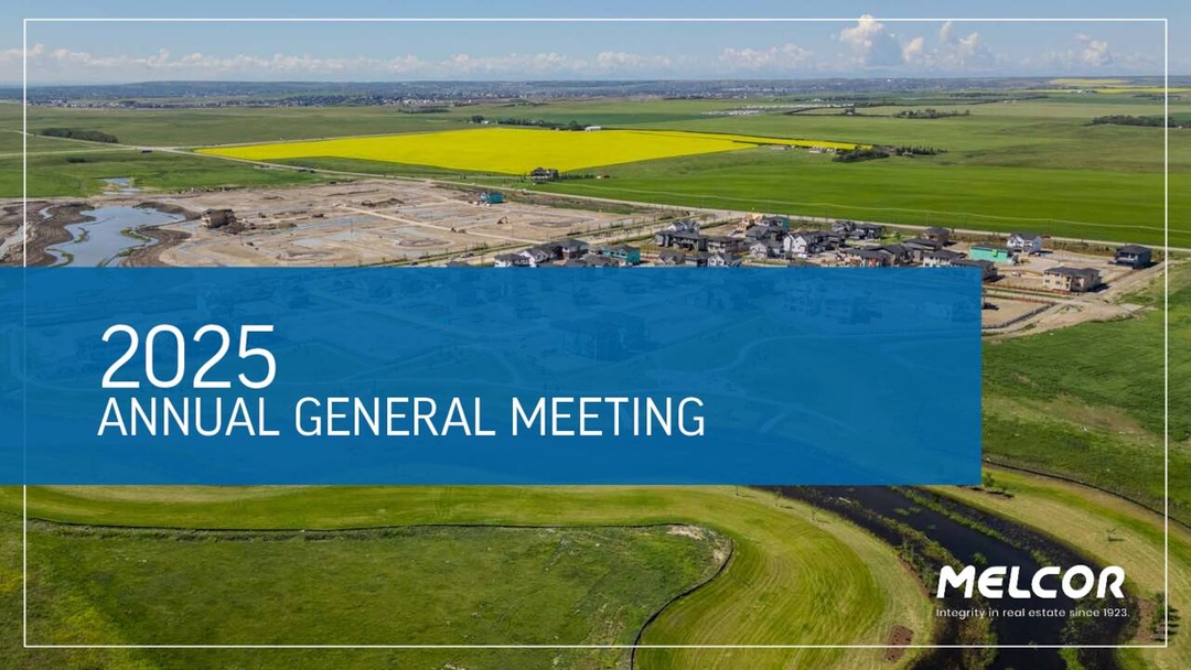 Melcor Developments Ltd. (MRD:CA) Shareholder/Analyst Call - Slideshow ...