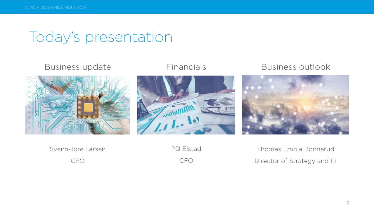 NORDIC SEMICONDUCTOR ASA 2018 Q1 Results Earnings Call Slides (OTCMKTSNDCVF) Seeking Alpha