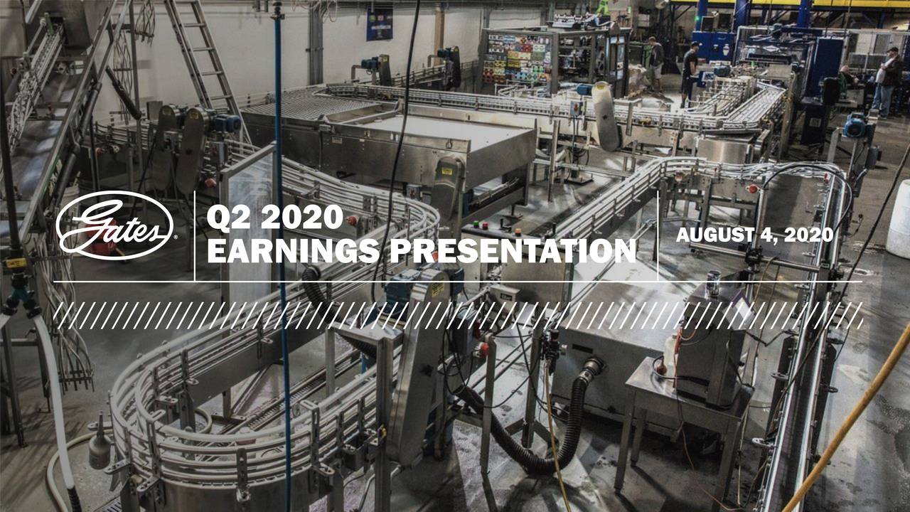 Gates Industrial Corporation plc 2020 Q2 Results Earnings Call