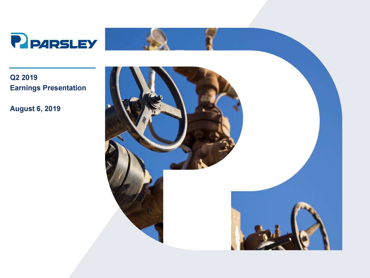 Parsley Energy, Inc. 2019 Q2 Results Earnings Call Slides (NYSEPE