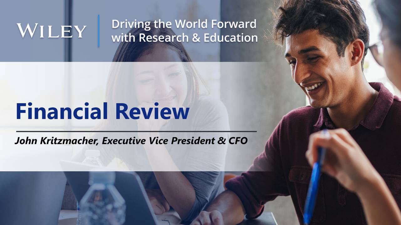 John Wiley & Sons, Inc. 2021 Q1 Results Earnings Call Presentation