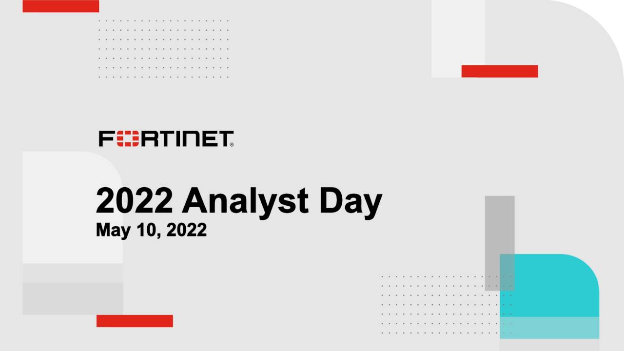 Fortinet (FTNT) Investor Presentation - Slideshow (NASDAQ:FTNT ...