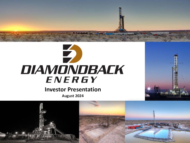 Diamondback Energy, Inc. 2024 Q2 - Results - Earnings Call Presentation ...