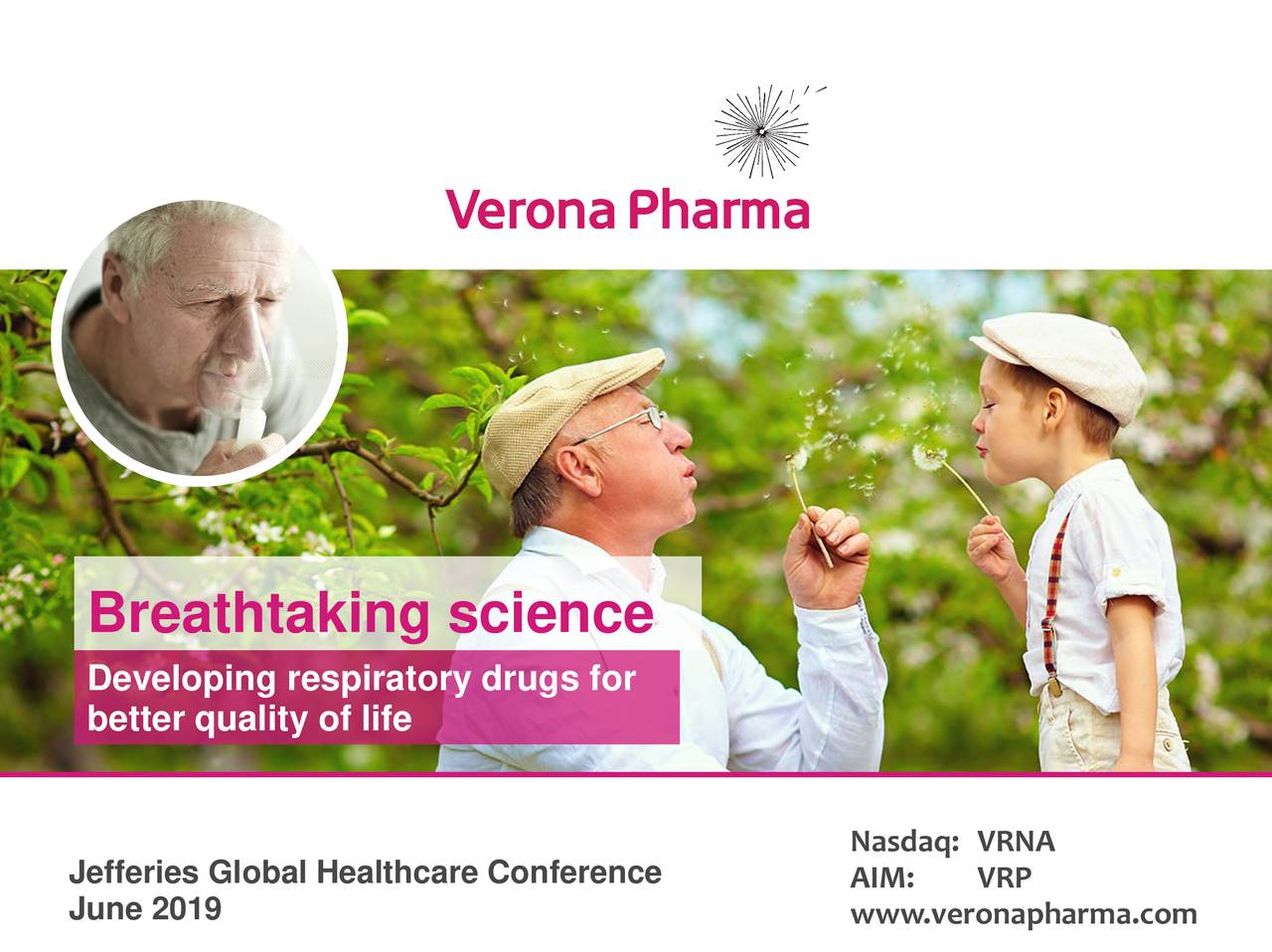 Verona Pharma (VRNA) Presents At Jefferies 2019 Healthcare Conference ...