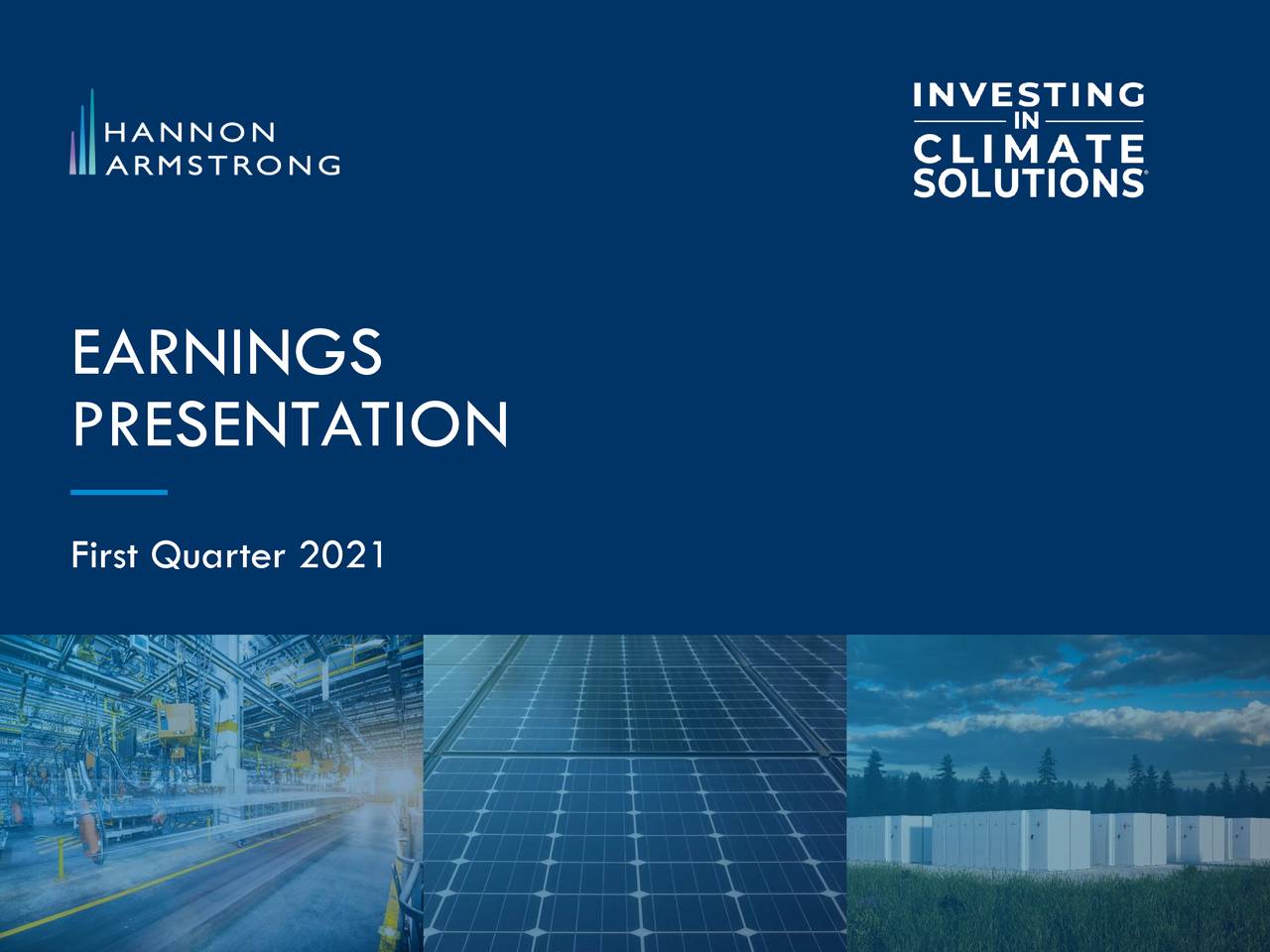 Hannon Armstrong Sustainable Infrastructure Capital, Inc. 2021 Q1