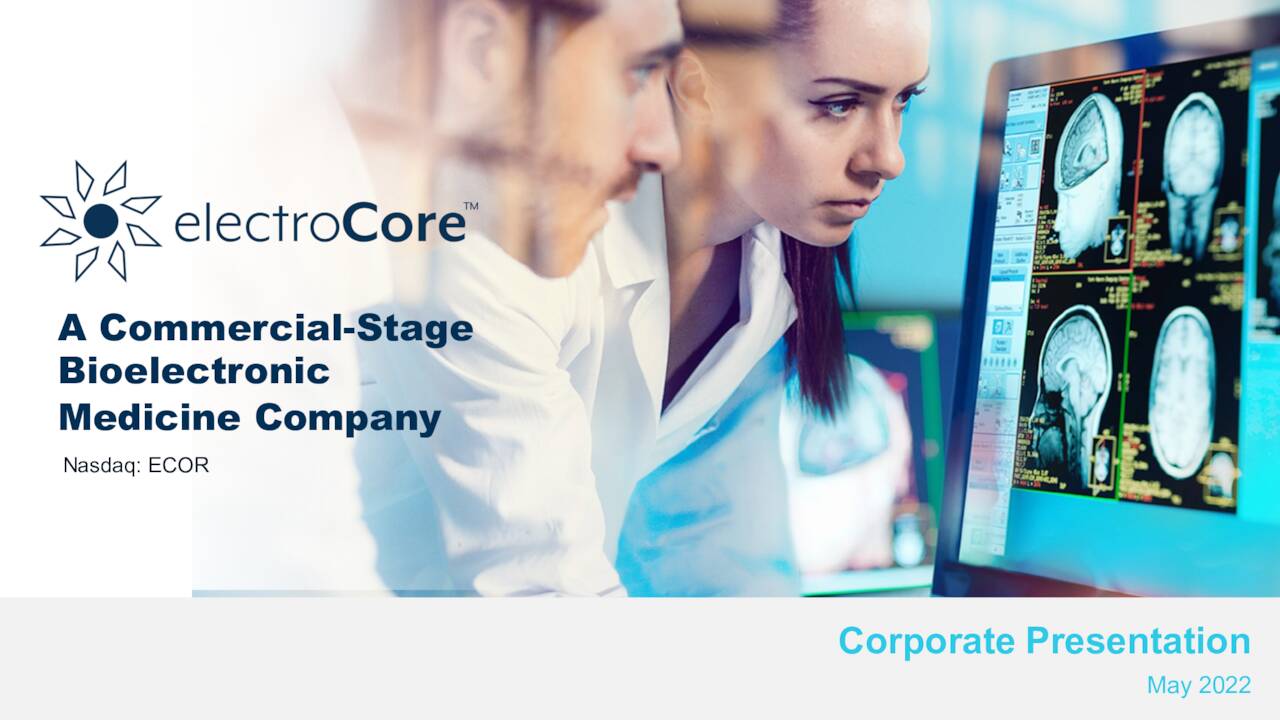 electroCore (ECOR) Investor Presentation - Slideshow (NASDAQ:ECOR ...