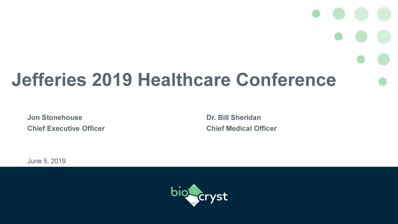 Jefferies 2019 Healthcare Conference
