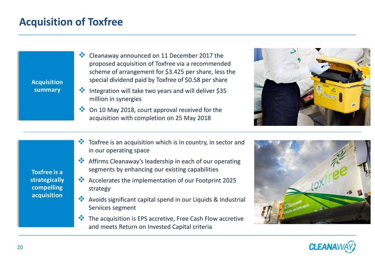 Cleanaway Waste Management Limited 2018 Q4 Results Earnings Call
