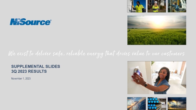 NiSource Inc. 2023 Q3 - Results - Earnings Call Presentation (NYSE:NI ...