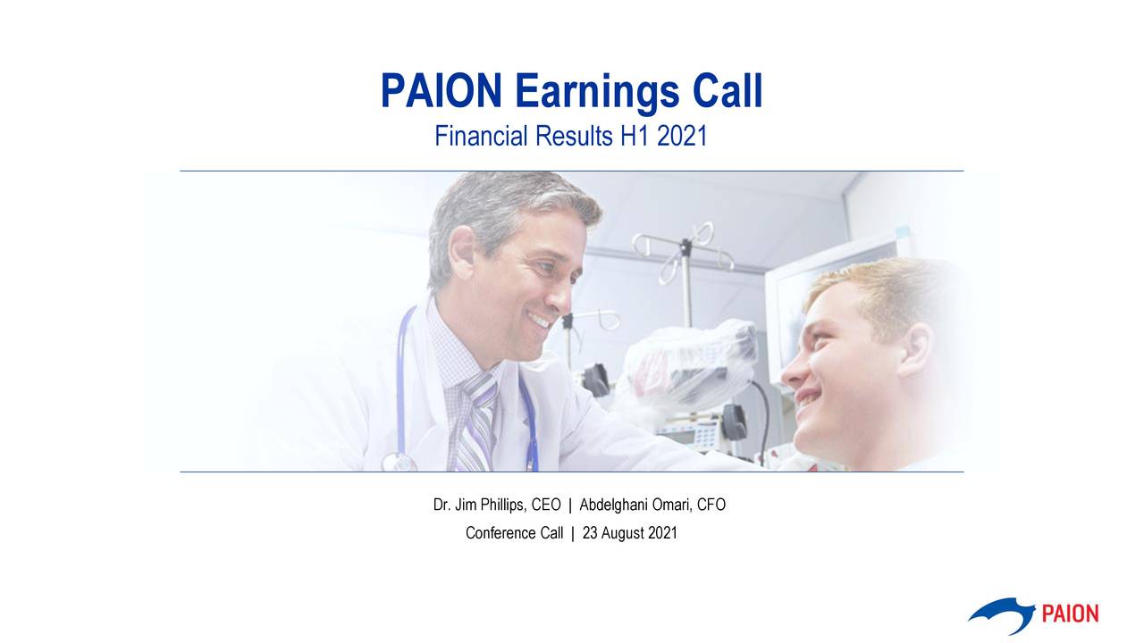 PAION Earnings Call