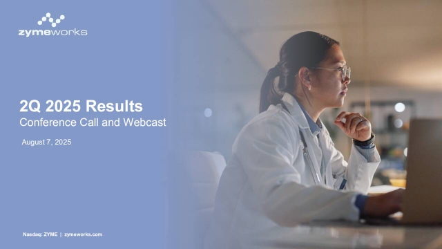 Zymeworks Inc. 2025 Q2 - Results - Earnings Call Presentation (NASDAQ ...