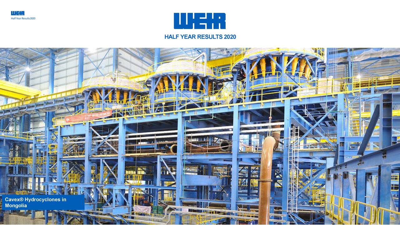 The Weir Group PLC 2020 Q2 Results Earnings Call Presentation