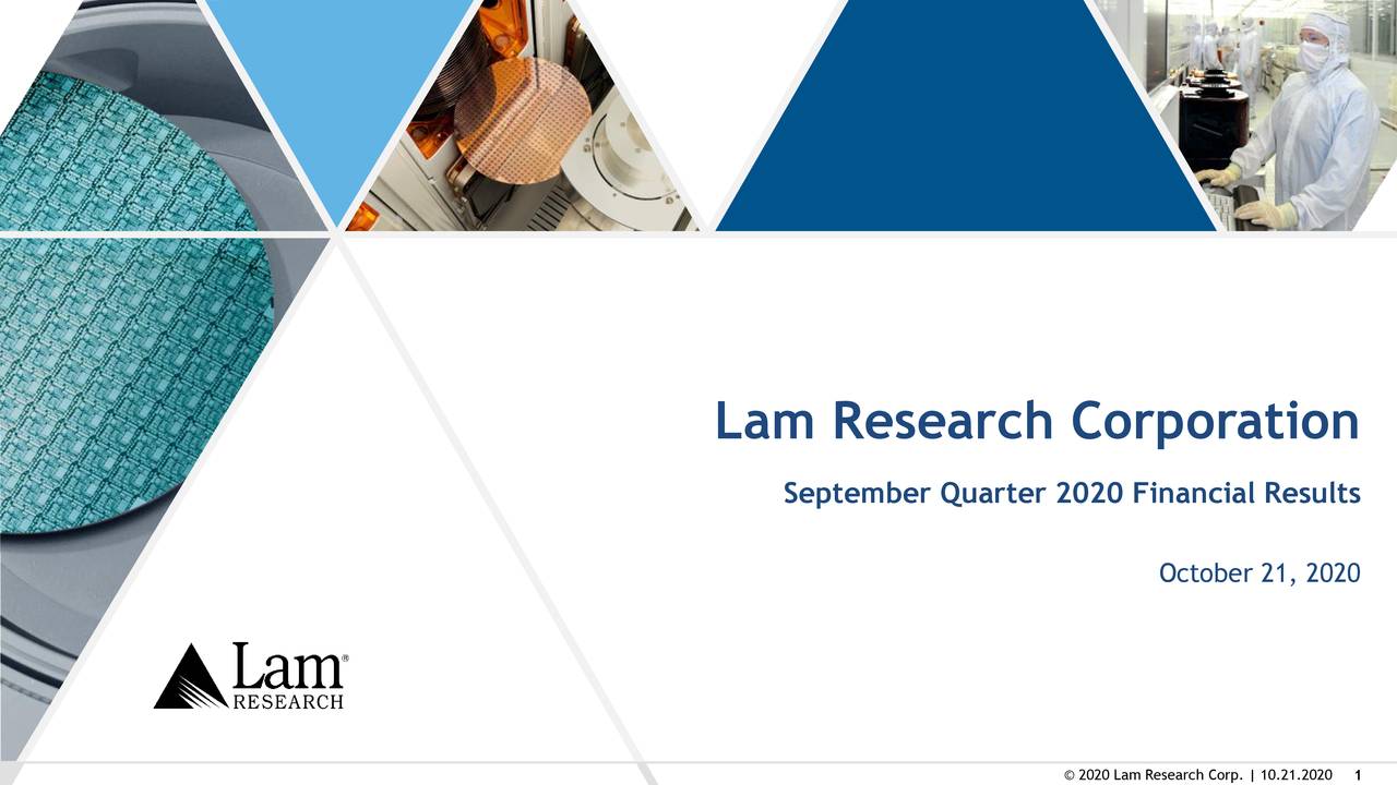 Lam Research Corporation 2021 Q1 Results Earnings Call Presentation