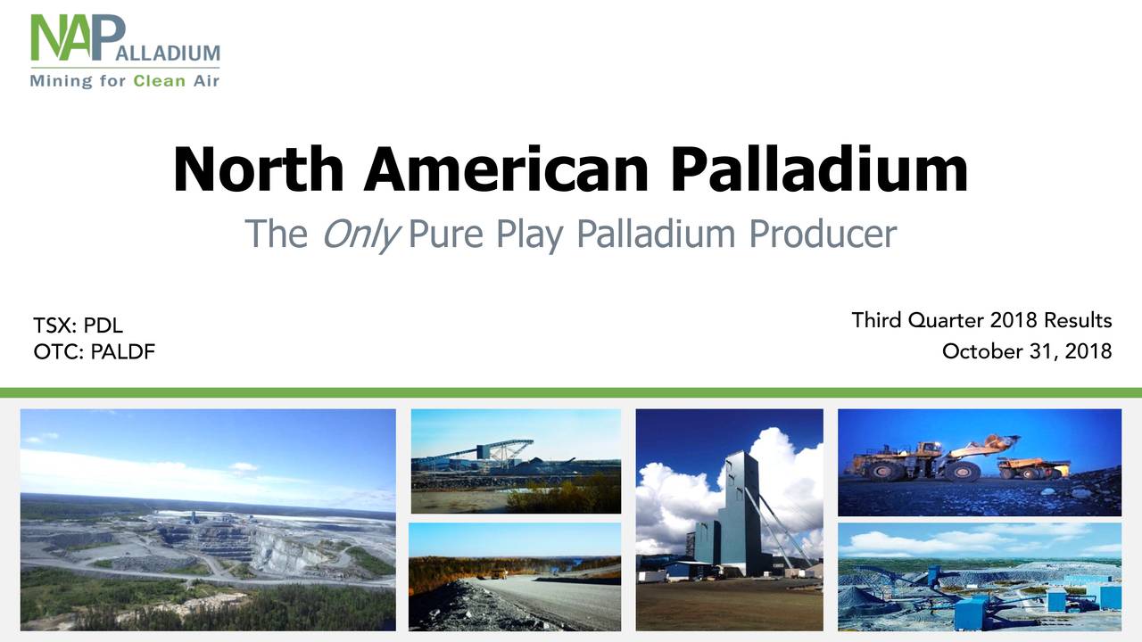 North American Palladium Stock