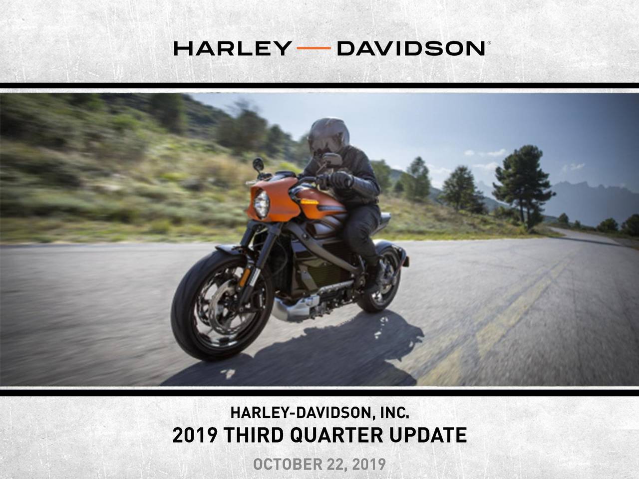 Flipboard Harley Davidson Inc 2019 Q3 Results 