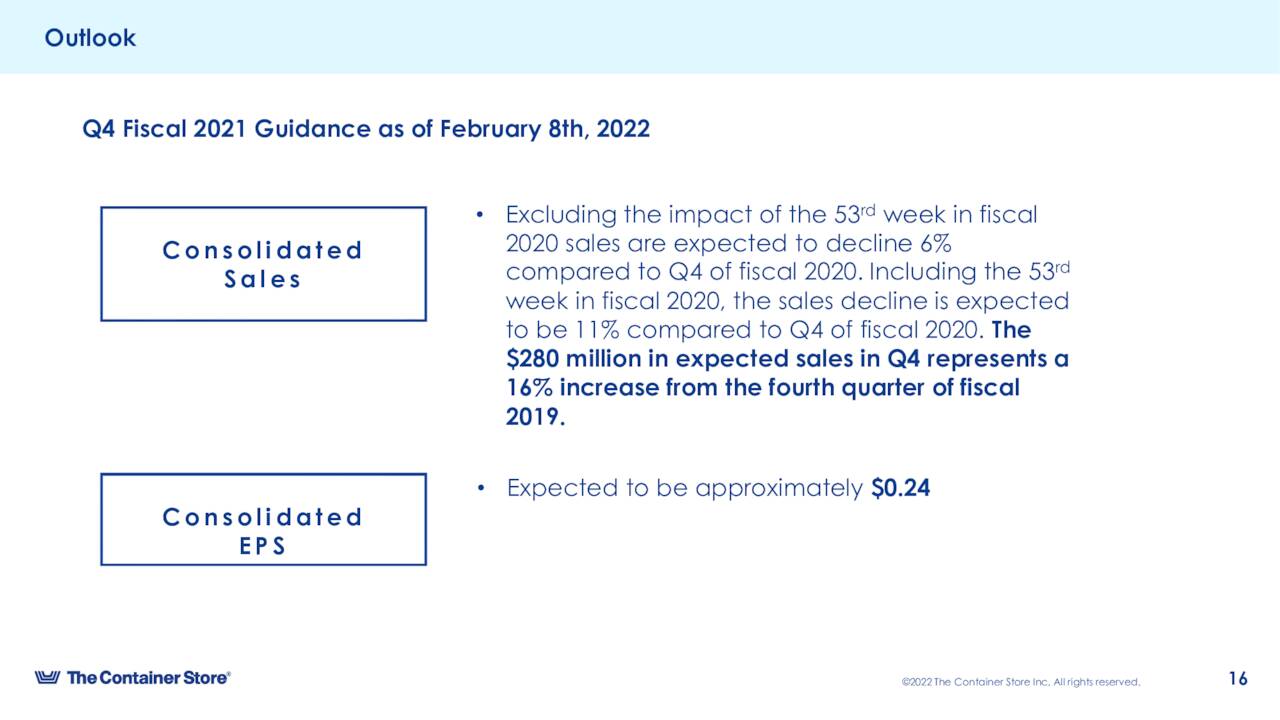 Fourth Quarter Guidance