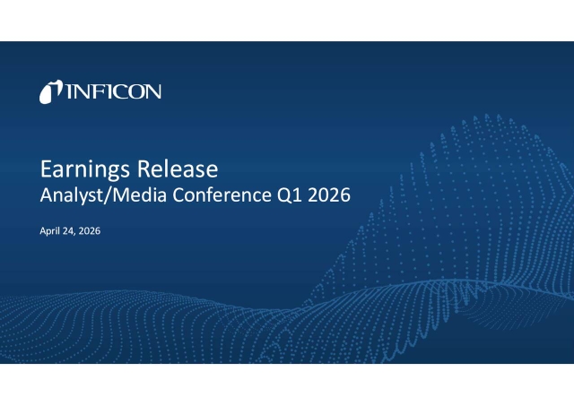 INFICON Holding AG 2026 Q1 - Results - Earnings Call Presentation ...